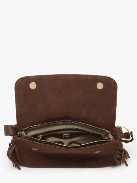 Schoudertas Country Leder Etrier Bruin country ECOU145M ander zicht 5